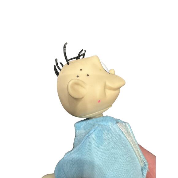 1997 Mattel Rugrats- Angelica And Tommy Soft Body Toys - Picture 4 of 6